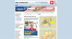 Desktop Screenshot of map-of-switzerland.com