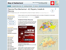 Tablet Screenshot of map-of-switzerland.com